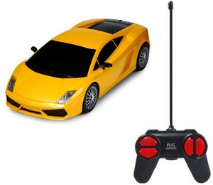 yellow lamborghini remote control car