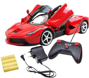 Amayra Toy Car like Ferrari With open And Closed Doors With Remote Control And Chargeable Batteries Toy Car like Ferrari With open And Closed Doors