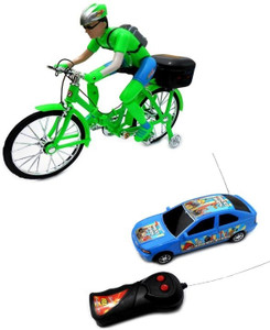 Smartkshop Bicycle Toy Battery Operated Musical Sound Cycle with