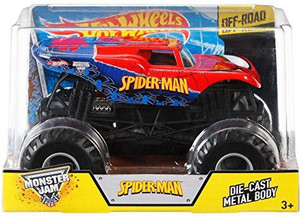 hot wheels remote control monster truck
