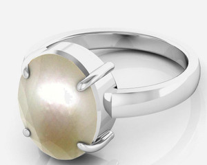 silver ring moti