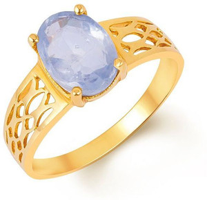 Gold cheap neelam ring