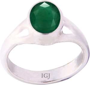 Indian Gems And Jewells Certified 2 Cts Silver Emerald Ring Best Price In India Indian Gems And Jewells Certified 2 Cts Silver Emerald Ring Compare Price List From Indian Gems And