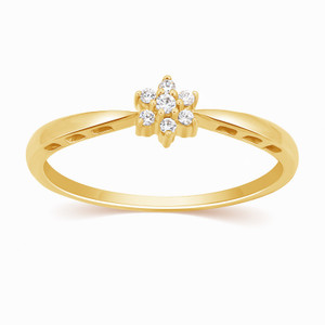 Jewellery Ava 9kt Diamond Yellow Gold Ring Best Price In India Jewellery Ava 9kt Diamond Yellow Gold Ring