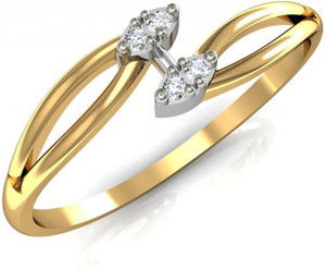 avsar Kohinoor 18kt Diamond Yellow Gold ring Price in India Buy
