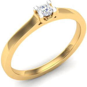 Theme Jewels Theme Jewels Casual LR-0171, Certified Real Diamond & 14Kt Hallmarked Yellow Gold Ring 14kt Diamond Yellow Gold ring