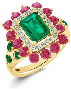 Emerald ring outlet caratlane