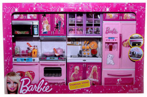 Speoma Barbie Dreamhouse Kitchen Light Sound Best Price In India
