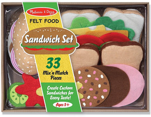 Melissa and clearance doug felt food