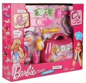 Barbie doctor set hot sale toys
