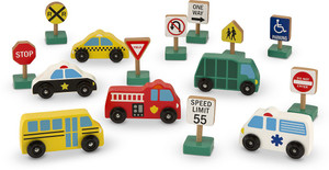 Melissa and doug wooden vehicles online