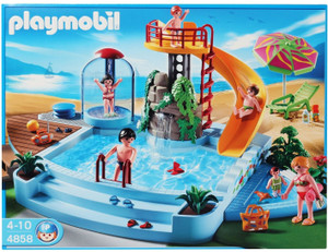 Playmobil swimming pool store