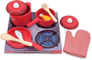 Melissa & doug best sale kitchen accessories playset