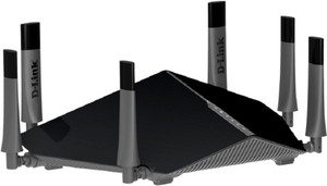 D-Link DIR-890L Ultra AC3200 Tri-Band Gigabit Wi-Fi Router Black Router