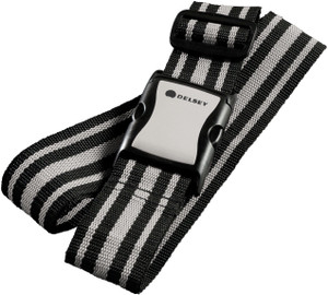 Delsey Strap Multicolor Luggage Strap Safety Lock