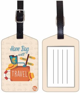 Nutcaseshop TRAVEL BAG Luggage Tag