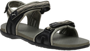 puma men grey sandals