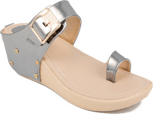 Adjoin Steps Women Grey Wedges