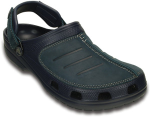 crocs men navy sandals