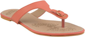 Adorn Women Orange Flats