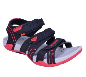 Sparx Men Black Red Sandals Compare 