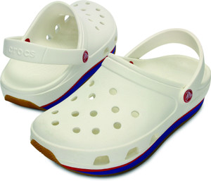 Crocs Men White Red Clogs Compare Price 