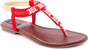 Kielz Kielz Ladies Footwear Sandals Women Flats Buy Red Color Kielz Kielz Ladies Footwear Sandals Women Flats Online at Best Price Shop Online for Footwears in India Flipkart