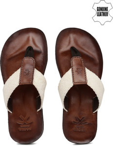 WROGN Men White Brown Sports Sandals Buy Off White Color WROGN