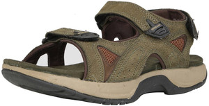 woodland men's olive sandals