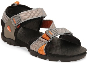 Sparx Men Grey Orange Sandals Best 