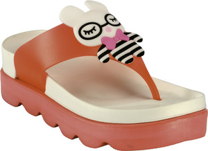 Zachho Women RedWhite Wedges