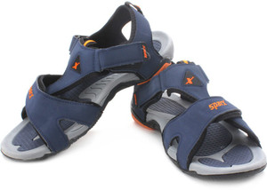 Sparx navy blue orange sandals 2025