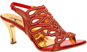 Foot Candy Women Red Heels