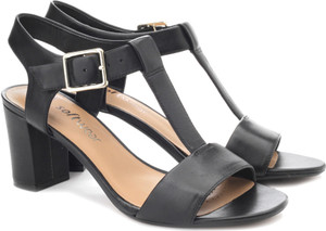 CLARKS Smart Deva Women Women Black Brown Heels Buy Black Color