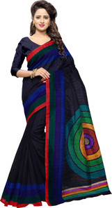 Mirchi Fashion Printed Bollywood Art Silk Saree