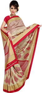 Yetnik Printed Fashion Art Silk Saree