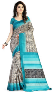 Lady Sringar Printed Bollywood Silk Cotton Blend Saree