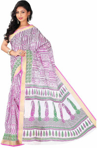 Roopkala Silks Printed Daily Wear Cotton Saree