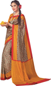Yetnik Printed Fashion Art Silk Saree