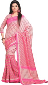 DESIGN WILLA Printed Bollywood Silk Cotton Blend Saree