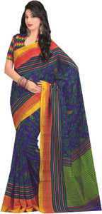Lady Sringar Printed Bollywood Silk Cotton Blend Saree