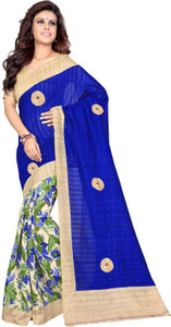 Mirchi Fashion Printed Bollywood Art Silk Saree
