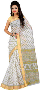 Roopkala Silks Printed Fashion Cotton Saree