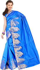 Satrang Self Design Fashion Art Silk Saree