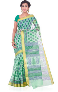 Roopkala Silks Self Design Fashion Cotton Saree