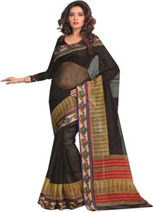 Lady Sringar Printed Bollywood Silk Cotton Blend Saree