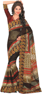 Lady Sringar Printed Bollywood Silk Cotton Blend Saree