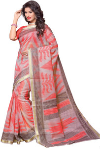 Miraan Printed Daily Wear Chanderi Saree