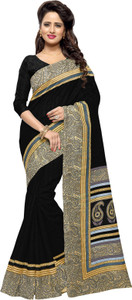 Mirchi Fashion Printed Bollywood Art Silk Saree