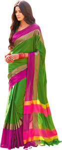 Miraan Printed Chettinadu Handloom Cotton Saree
